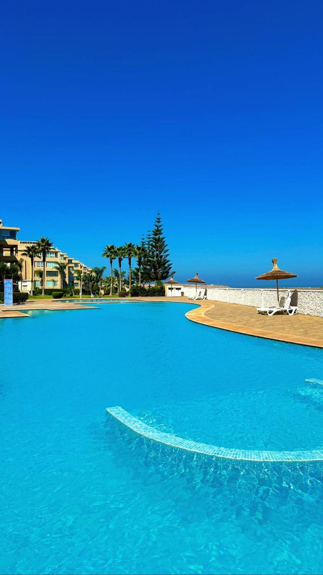 Cozy & Luxurious Apartment With Seaview Bouznika Esterno foto