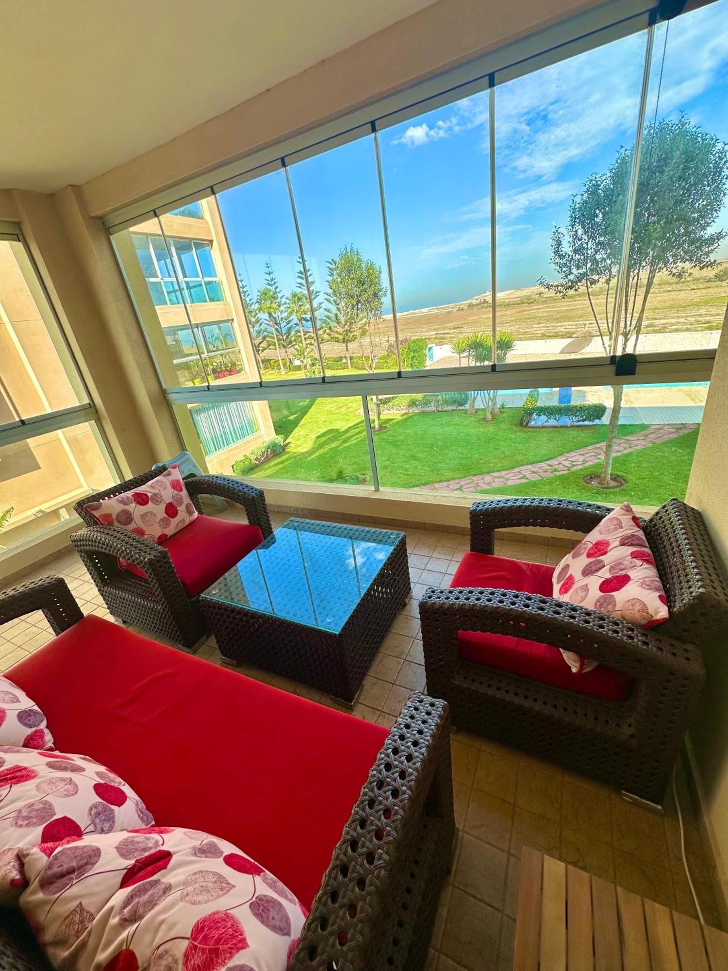 Cozy & Luxurious Apartment With Seaview Bouznika Esterno foto